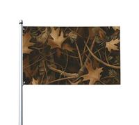 Maple Leaves And Branches Bandiera Resistente Alle Intemperie Bandiere Robuste Bandiera Da Giardino Per Balcone Decorazione Festival Esterno 90X150Cm