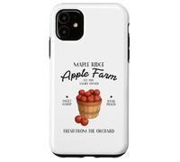 Maple Ridge Apple Farm Dolce Croccante Frutteto Raccolto Paese Custodia per iPhone 11