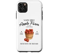Maple Ridge Apple Farm Dolce Croccante Frutteto Raccolto Paese Custodia per iPhone 11 Pro Max
