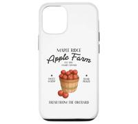 Maple Ridge Apple Farm Dolce Croccante Frutteto Raccolto Paese Custodia per iPhone 12/12 Pro