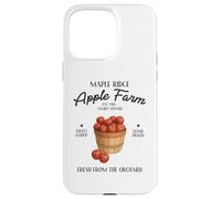 Maple Ridge Apple Farm Dolce Croccante Frutteto Raccolto Paese Custodia per iPhone 15 Pro Max