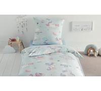 Maple Threads Set copripiumino singolo per bambini, 100% cotone spazzolato, motivo: veicoli consutruction, unicorni, auto e gufi (unicorni)