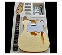 Maple Tiger Pattern Chitarra Elettrica In Acero Corpo In Tiglio Tastiera In Palissandro Combinazione Fai-da-te Corpo chitarra (Color : 18)