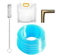 Maple Tree Tapping Kit, Maple Syrup Tapping Supplies, L-Shaped Tip Design with Reusable Collection Bags and Frost-Resistant Tubing for Birch Water Harvesting, Complete Set