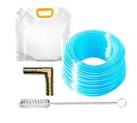 Maple Tree Tapping Kit, Spouts with Frost Resistant Tubes, 0.38 Inches Flexibility & Educational Projects, Reusable Collection Bags for Birch Water Gathering, Sap Extraction Tools