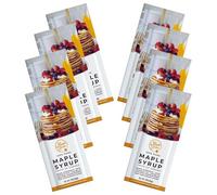MapleFarm - 8 BUSTINE MONODOSE di puro sciroppo d'acero Grado A da 12 ml (15,8g) - Pure maple syrup - succo d'acero