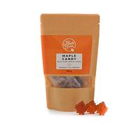 MapleFarm - Caramelle allo sciroppo d'acero - Maple syrup candy - Confetti a forma di foglia d'acero - Peso netto 100g