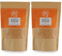 MapleFarm - Zucchero d'acero puro - Maple sugar - Solo da sciroppo d'acero - Peso netto 150g (Confezione da 2)
