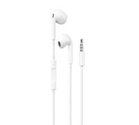 Maplin Auricolari cablati, jack da 3,5 mm, microfono e controlli integrati, cavo in TPE, 1,2 m, compatibili con laptop, controller di gioco, smartphone e altro ancora
