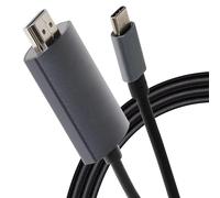Maplin Cavo da USB-C a HDMI da 5 m, 4K a 60 Hz Ultra HD, compatibile con MacBook Pro/Air, iPad Pro, Dell XPS, Surface Book 2, Samsung Galaxy, Huawei, Chromebook Pixel e altri