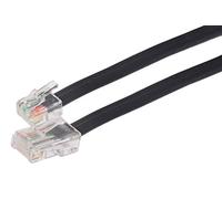 Maplin - Cavo telefonico ADSL RJ11 a RJ45, 3 m, colore: Nero