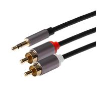 Maplin - Cavo teminale con jack da 3,5 mm a 3 poli a 2 poli, 1,5 m