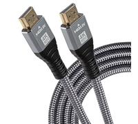 Maplin MAVHDA05 - 007 1080p 2 K 4 K 0.75 m Pro HDMI Connettore triplo schermato cavo oro