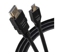 Maplin Premium - Cavo HDMI A maschio a micro HDMI D, connettori dorati, 3 m