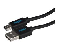 Maplin Premium - Cavo USB A 2.0 maschio a mini USB B maschio, 0,75 m, colore: Nero