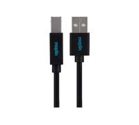 Maplin Premium - Cavo da USB-A 2.0 maschio a USB-B maschio, 0,5 m, colore: Nero