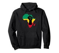 Mappa - Black Fist Africa Felpa con Cappuccio