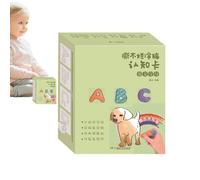 -Mappa cognitiva, scheda educativa per bambini - libro educativo all'educazione precoce | Illuminazione, arte cognitiva, disegno, mappe, immagini cognitive realistiche, carte educative per bambini