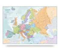 Mappa da parete Europa bambini - laminata - 59 x 42 cm