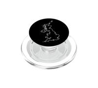 Mappa degli amanti del Regno Unito, viaggi PopSockets PopGrip per MagSafe
