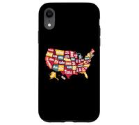 Mappa degli Stati Uniti d'America, da collezione, da uomo, donna Custodia per iPhone XR