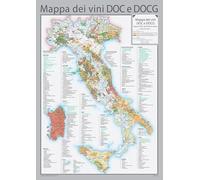 Mappa dei vini. In tubo