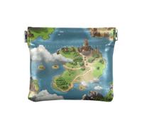Mappa del gioco Moda delle Donne di Cuoio Borse Della Moneta Sacchetti Portatile Mini Cambiamento Portafoglio Tasca della Moneta per gli Uomini Donne Viaggio monedero Pequeno para Mujer