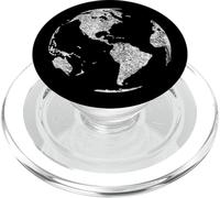 MAPPA DEL MONDO DEL MONDO VIAGGIO VIAGGIATORE PIANETA TERRA PopSockets PopGrip per MagSafe