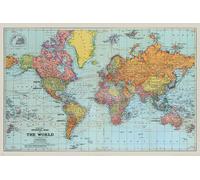 Mappa Del Mondo Poster 61x91.5 CM 61x91.4cm Nuovo Sigillato Stanfords Generale