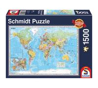 Schmidt 58289 Puzzle Il Mondo 1500 Pezzi