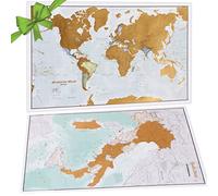 Mappa del Mondo Scratch + Offerta Gratuita una Mappa Italia da grattare