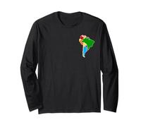 Mappa del Sud America Maglia a Manica