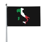 Mappa Del Territorio Italiano Bandiere Di Benvenuto Resistente Alle Intemperie Bandiere Da Giardino Divertente Bandiera Da Cortile Per Patio Interni Esterni 90X150Cm