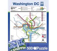 Mappa Del Trasporto Di Washington DC Puzzle Da 500 Pezzi 480mm X 480mm