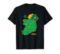 Mappa della contea di Donegal Irlanda Viaggi irlandesi Maglietta