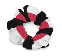 Mappa della Polonia Bandiera Elastico Scrunchies Morbido Legami per Capelli No Hurt Hair Carino Accessori per Capelli per Le Donne