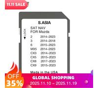Mappa dell'Asia meridionale GPS 2023 per il sistema Mazda Connect1 Navigazione Scheda SD Aggiornamento Veicolo Sat Navi