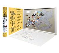 Mappa dell'Europa con foto, Strumento di fotoritocco online, Alternativa a una mappa da grattare, Collage fotografico personale, Paesi dell'Unione Europea