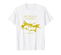 Mappa dell'Impero Romano - Never Forget - SPQR Roma Maglietta