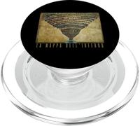 Mappa dell'inferno di Botticelli. La Divina Commedia Dante PopSockets PopGrip per MagSafe