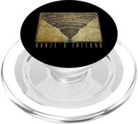 Mappa dell'inferno di Botticelli. La Divina Commedia Dante PopSockets PopGrip per MagSafe