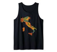Mappa Dell'Italia Italia Mappa Regionale Italia Orgoglio Canotta
