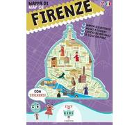 Mappa di Firenze illustrata. Ediz. italiana e inglese