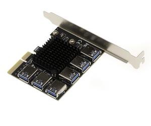 Mappa Di Replica Pcie 4x A 6 Porte Per Liaisons USB3 - Nastro Larghezza Banda