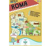 Mappa di Roma illustrata. Ediz. multilingue