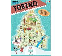 Mappa di Torino illustrata