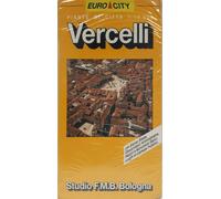 MAPPA DI VERCELLI CARTINA PIANTA CITTA' F.M.B.