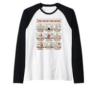 Mappa Emozioni Corpo Psicologia Benessere Maglia con Maniche Raglan