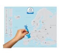Mappa Europa da grattare "Scratch Europa Map"
