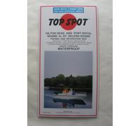 Mappa GPS Impermeabile Top Spot N233 Inshore Da Hilton Head A St Helena Sound